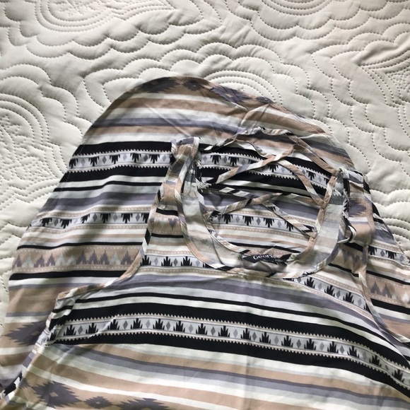 Light summer multicoloured neutral tank - Picture 2 of 3